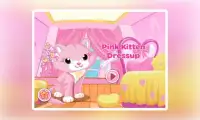 Pink Kitten DressUp- Cat Screen Shot 0