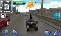Police Quad Chase Simulator 3D Screen Shot 1
