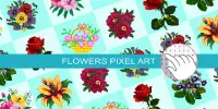 Flowers Pixel Art Color By Number Screen Shot 0