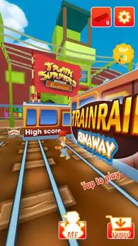 Trainrail Runaway 3D Screen Shot 1