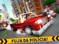 🚔 Corrida de Ladrão em Carro 🚔 Fugir da Policia Screen Shot 11