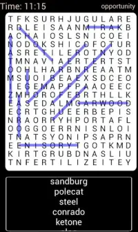 Word search puzzle free Screen Shot 1