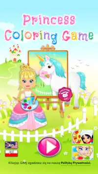 Princess Coloring Game Screen Shot 4