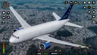 Airplane Simulador de voo jogo Screen Shot 1