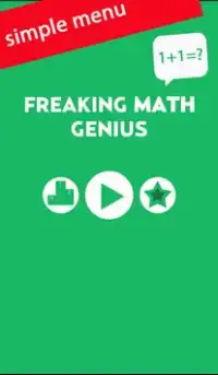 Freaking Math Genius Screen Shot 0