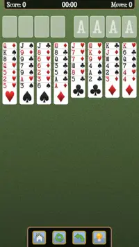 FreeCell Solitaire Screen Shot 0