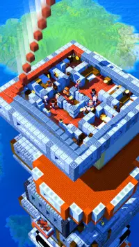 Tower Craft 3D - Game Bangunan Screen Shot 0