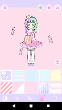 Pastel Avatar Dress Up: Make Your Own Pastel Doll Screen Shot 5