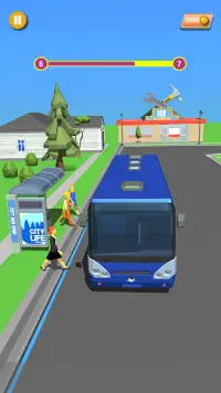 Modern City Transport-Driving simulation games Screen Shot 1