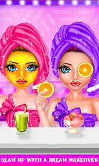 Bff куклы: конкурс красоты, модный салон макияж Screen Shot 12