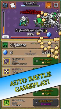 Simple RPG - Idle Tap Adventur Screen Shot 0