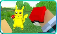 Addon Pikachu Pixelmon Craft Mod for Minecraft PE Screen Shot 1