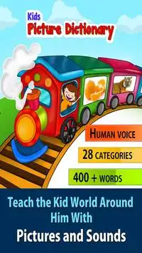 Kids picture dictionary, words Screen Shot 14