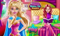 Princess Make Up Girl Games Screen Shot 0