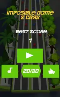 Impossible Game : 2 Cars Screen Shot 4