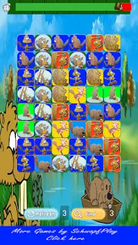 Beavers Mahjong Game Screen Shot 3