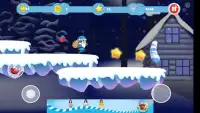 blue santa vs the thief free game Screen Shot 2