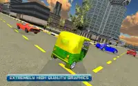 Auto Rickshaw Driving - City passenger transporter Screen Shot 3