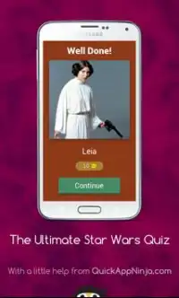 The Ultimate Star Wars Quiz Screen Shot 1