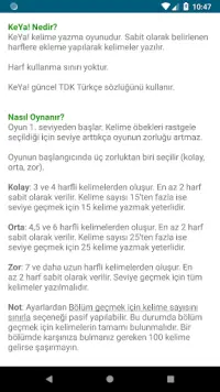 KeYa! Turkish word game Screen Shot 6