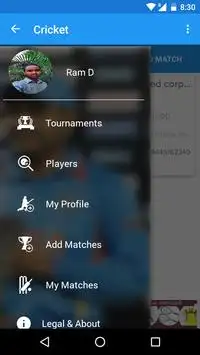 Cricket Tournament Screen Shot 1