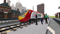 City Train Driving Simulator: Motu patlu TrainGame Screen Shot 3