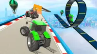 Mega Ramp - Tractor Stunt Game Screen Shot 2