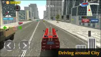 Fire Truck Simulator : Rescue Screen Shot 1