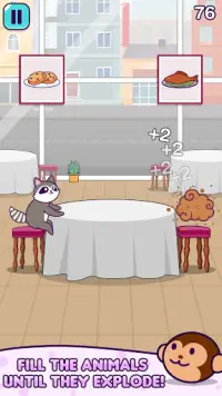 Bunny vs Kitty Pancake:Kawaii Screen Shot 2