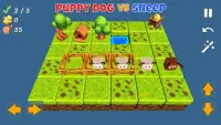 Puppy Dog vs Sheep - Funny Sokoban Game Screen Shot 3