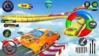 Mega Ramp Car Stunts Race Game Screen Shot 0