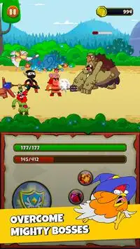 Chicken Chaser: Thumb Action RPG Screen Shot 2