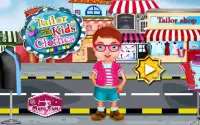 Ropa sastre niños juegos Screen Shot 0