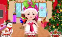 Baby Emma Christmas Dress Up Screen Shot 2