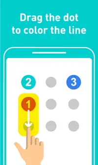 Connect dots puzzle game Screen Shot 0