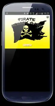 Pirate Memory Game Screen Shot 0