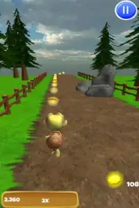 Черепаха Мощность: 3D Runner Screen Shot 3