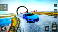 Extreme GT Racing Impossible Sky Ramp New Stunts Screen Shot 16
