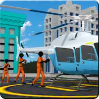 Stickman Prisoner Transport: Police Airplane Games