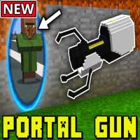 New Portal Gun Add-on for Minecraft PE