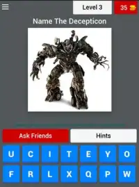 Name The Transformer Screen Shot 14