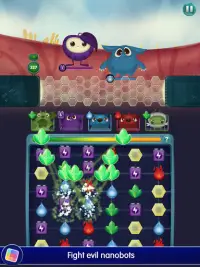 Dr. Schplot's Nanobots: Fun Match-3 Puzzles Screen Shot 6