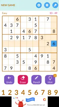 Sudoku Exellent Brain Game Screen Shot 3