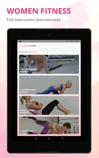 Women Fitness - Female Workout Challenge Screen Shot 6