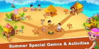 Summer Vacation School Games Screen Shot 2