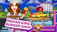 Indian king  burger  shop Screen Shot 0