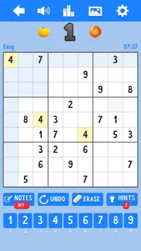 Sudoku Bubbles Screen Shot 1