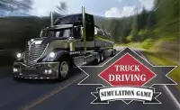 Truck Driving Simulation Game Screen Shot 0