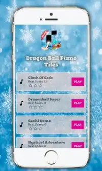 Dragon Ball Piano Game Screen Shot 0