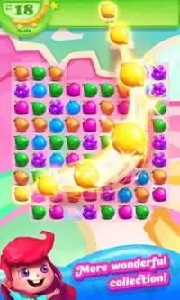 Fruit Candy Smash - Juice Splash Free Match 3 Game Screen Shot 7